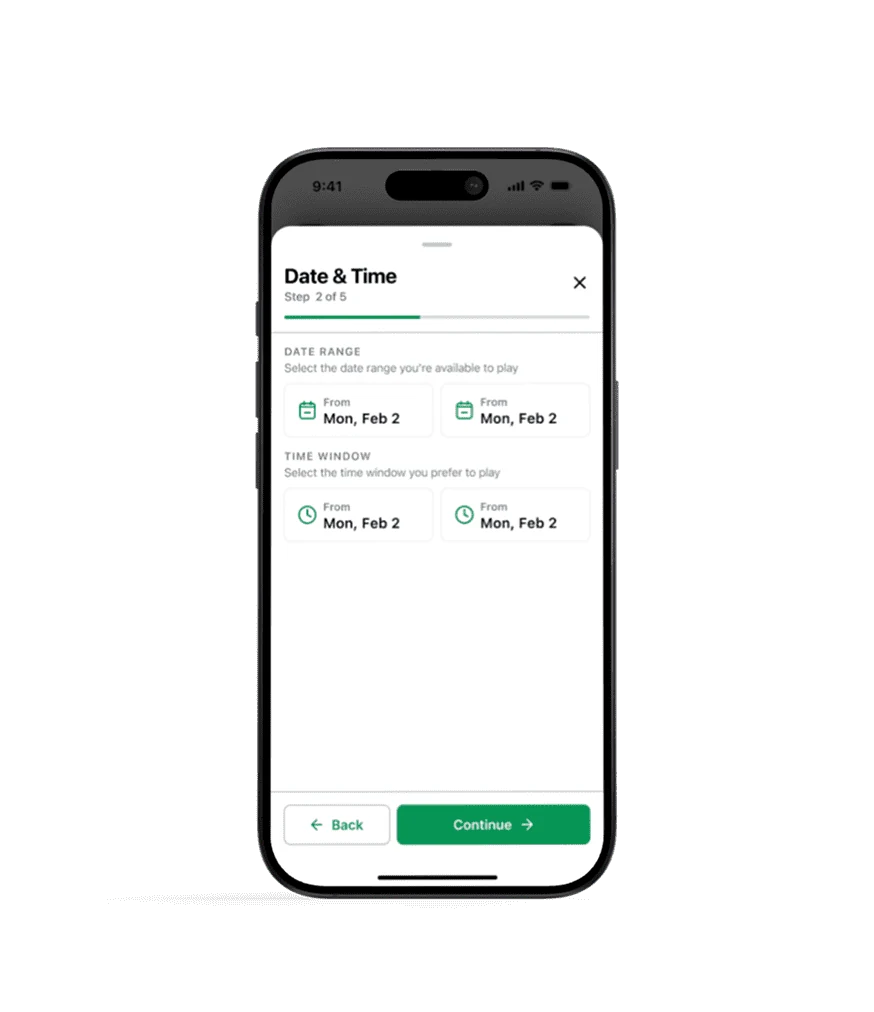 NextUp waitlist app screenshot